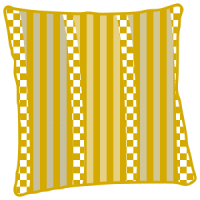 Kente Trinity Cushion Template